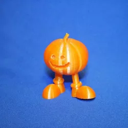 walking pumpkin