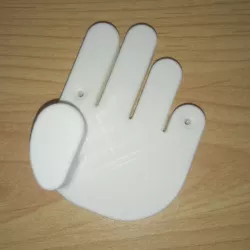 Wall hook "Hand"