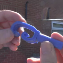 Washing Line Pole Hook Replacement 3D Print