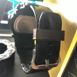 Watch strap keeper