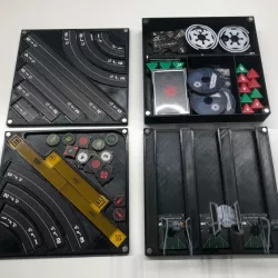X-Wing Tournament Tray for Harbor Freight & Stanley Organizers