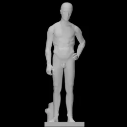 Young Man Standing