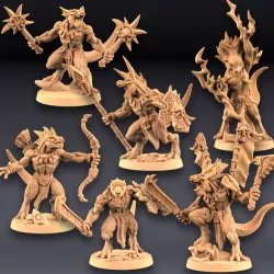 $15.00Goldmaw Lizards - 4 Modular + 2 Heroes