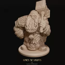 $2.99Dwarf Guardian Miniature