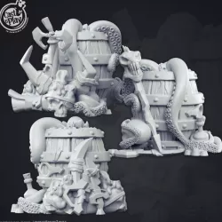 $2.99Undead Pirate Ship Props