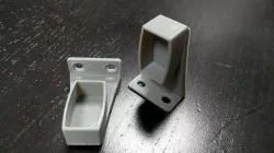 25mm Venetian blinds bracket