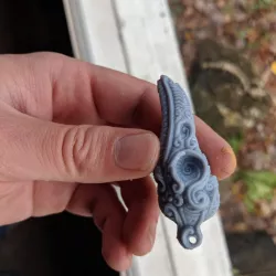 $3.00Crow skull keychain and desk ornament
