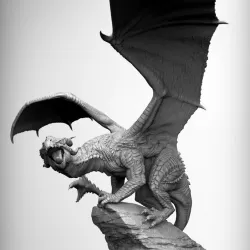 $3.00Dragon screaming Mini
