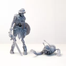 $3.50Skeleton Knight - DnD Monster - 2 Poses