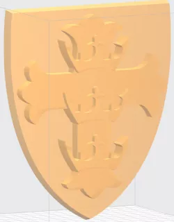 3D Boston University Crest