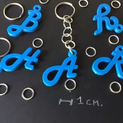 3d Letters for keychain and more