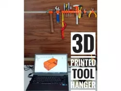 3D printed tool hanger