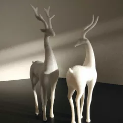 $4.00Deer couple decorative objects