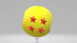4 stars Dragon ball sphere hide