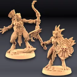 $5.00Goldmaw Lizard - 2 Modular Units (Ladies)