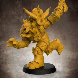 $5.00Warforged Barbarian (32mm scale