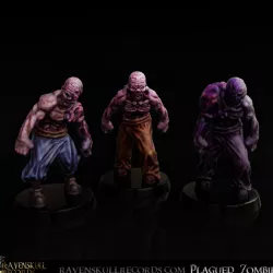 $8.00Plagued Zombies Miniatures