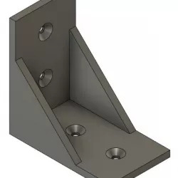 90 degree angle support bracket