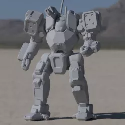 ACH-Prime Arctic Cheetah for Battletech