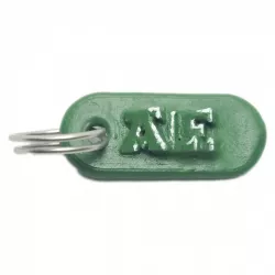 ALE Personalized keychain embossed letters