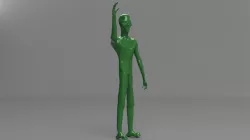Alien Figurine Sculpt