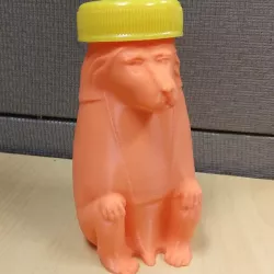 Animals for Sarcophagus Decoration - Monkey, With Bottle Cap Hat