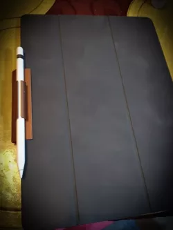 Apple Pencil with Smart Cover clips for iPad Pro