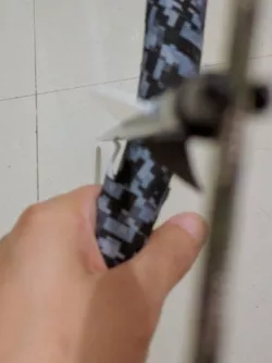 Arrow rest for traditional bow (tab style)