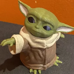 Baby Yoda Multicolor Remix