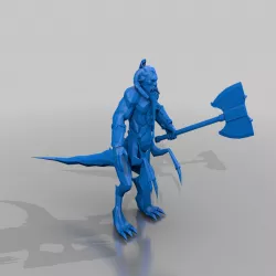 Bastion Warlord - Dragon Ogre