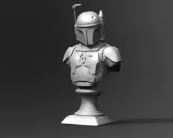 Boba Fett - Bust Fan Art
