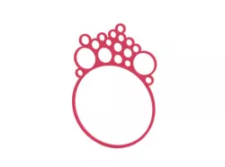 Bracelet with bubble maker