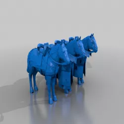 bretonnian warhorses - tm