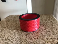 Brick Pattern Bowl