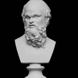 Bust of Socrates