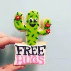 cactus free hugs cutter