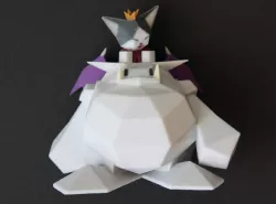 Cait Sith Low Poly