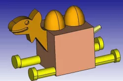 Camel 3D Block Zoo