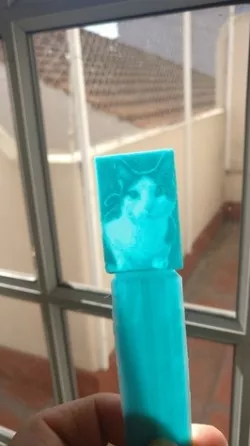 Cat lythophane bookmark