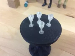 Champagne Glass (1:18 scale)