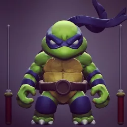 Chibi Mutant Ninja Turtle...the First!!