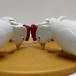 Chicken picking toy