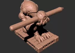 Chozo Super Metroid Pen Holder