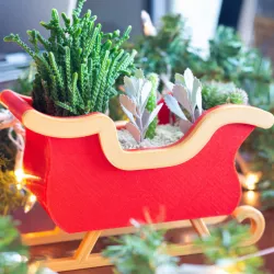 Christmas Sleigh Decor/Planter