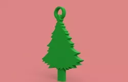Christmas Tree Key Chain