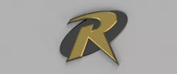 Classic Comic Robin chest emblem