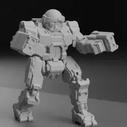 COM-TDK Commando "The Death's Knell" for Battletech