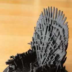 Community Print 3D Print of Game of Thrones - Iron Throne