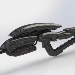Community Print 3D Print of Geth Rifle - Mass Effect