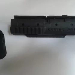 Community Print 3D Print of handguard and flashligth for mp5 sd airsoft